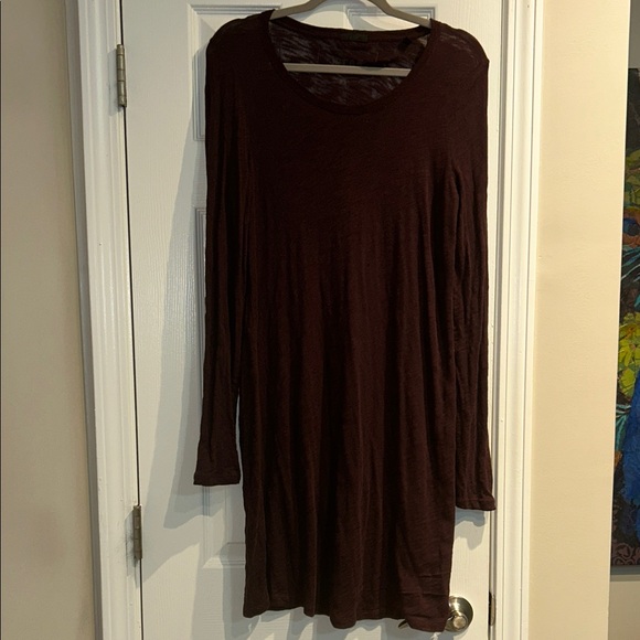 ATM Anthony Thomas Melillo Maroon Top - Picture 1 of 10